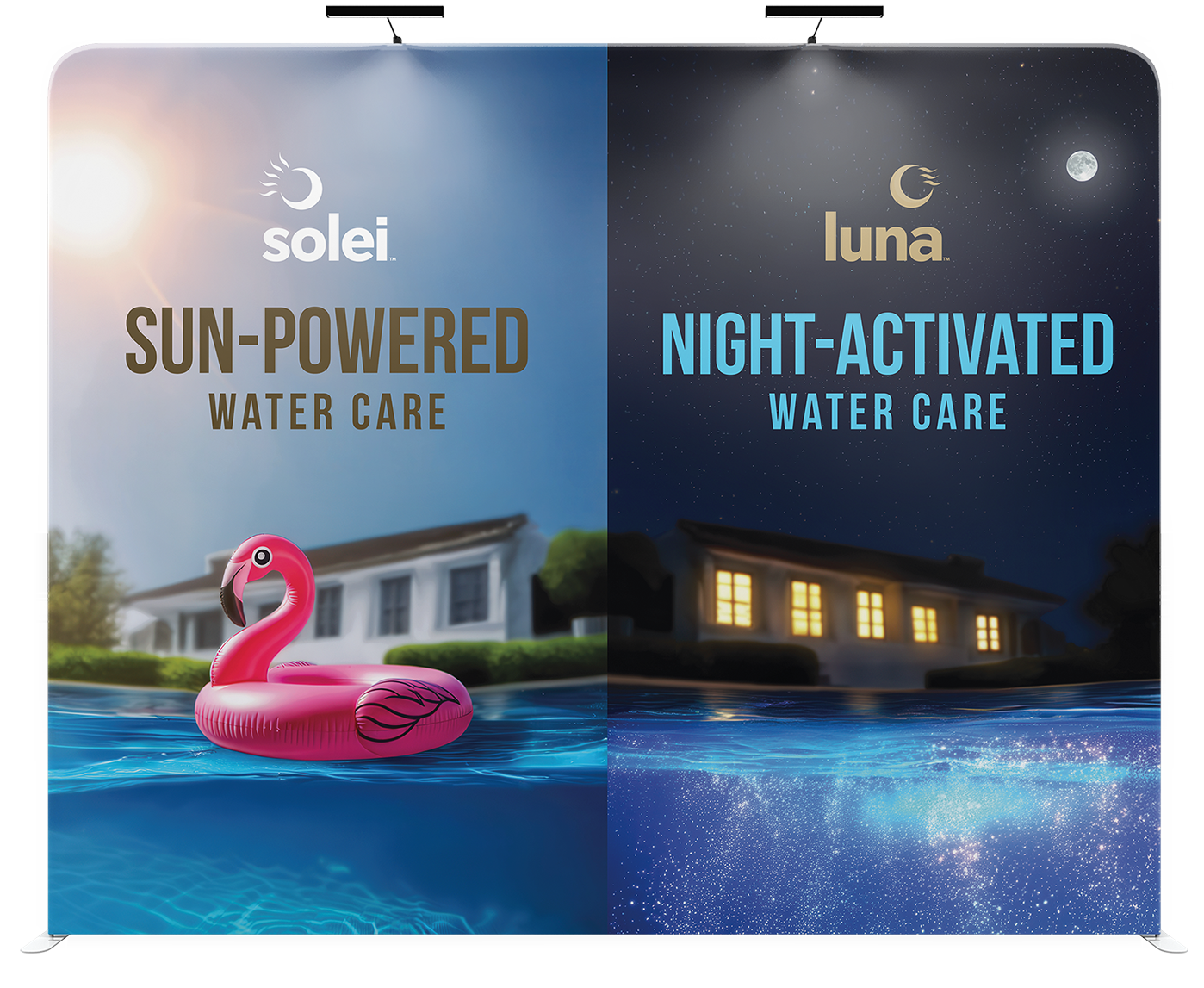 Day & Night trade show booth display