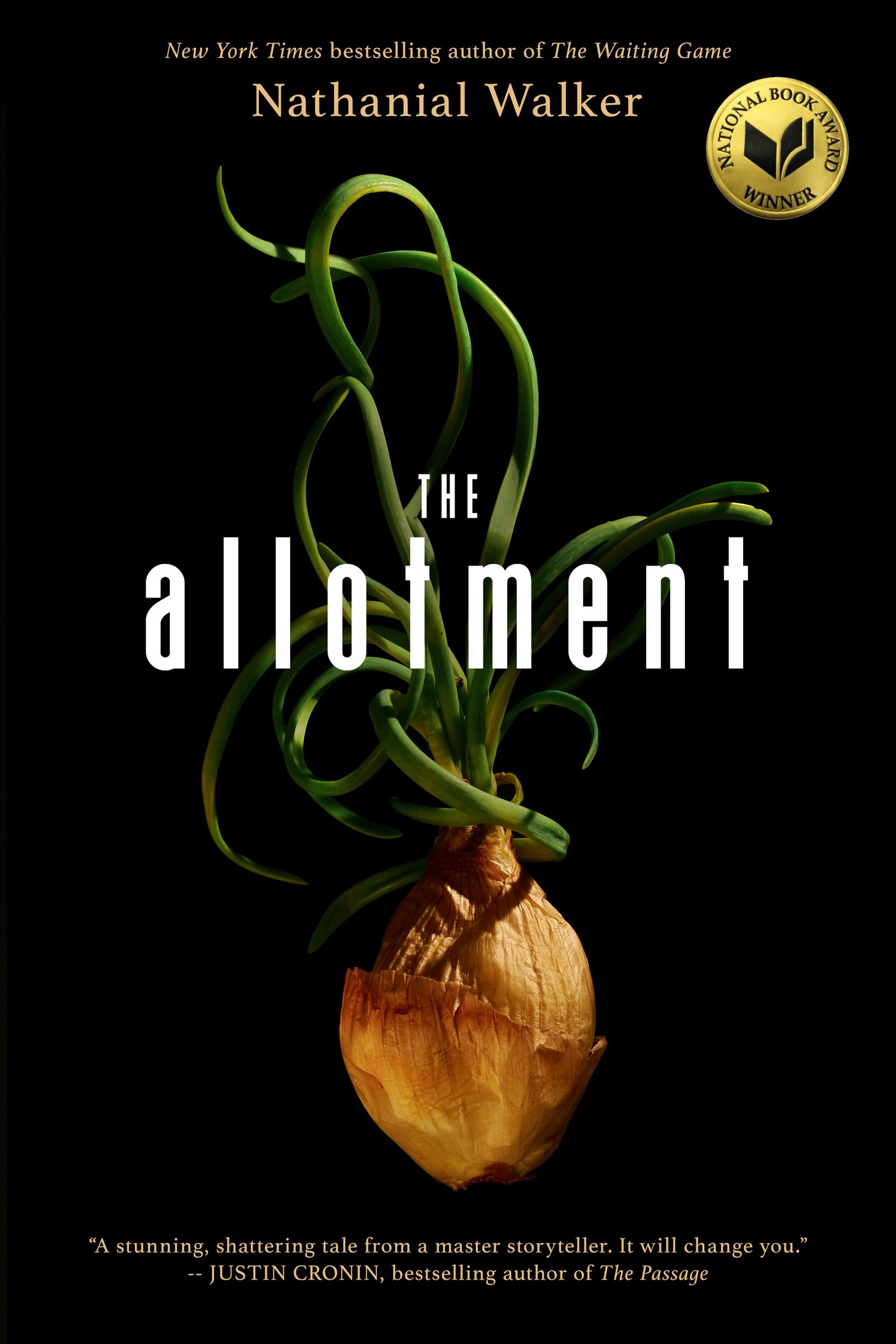 The Allotment &mdash; Book cover design and photo compositing
