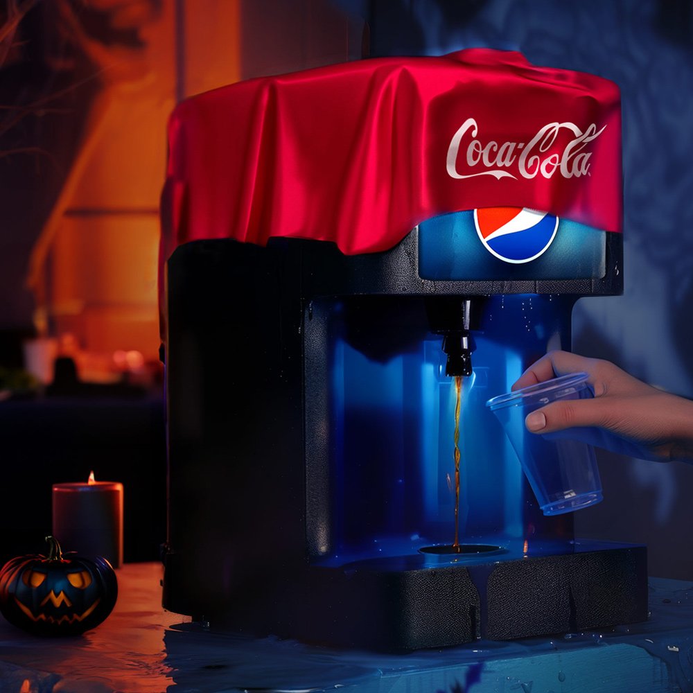 Running Out of Coke &mdash; Spec ad concept for a Halloween campaign