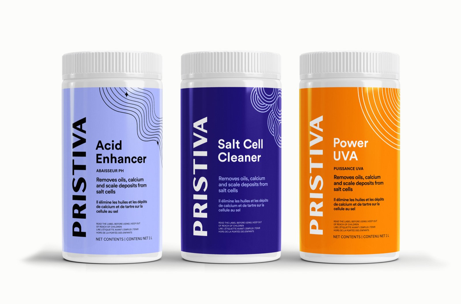 Packaging after the redesign &mdash; bold, minimal system