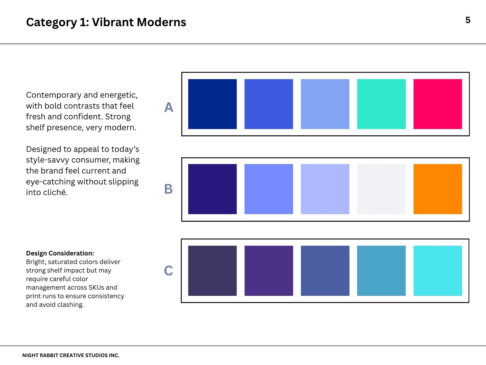 Packaging rebrand deck &mdash; slide 2 of 16