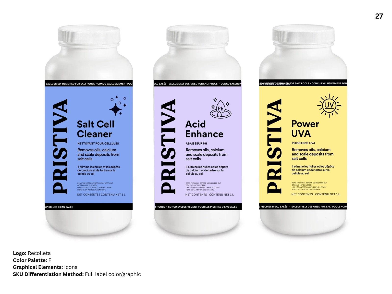 Packaging rebrand deck &mdash; slide 15 of 16